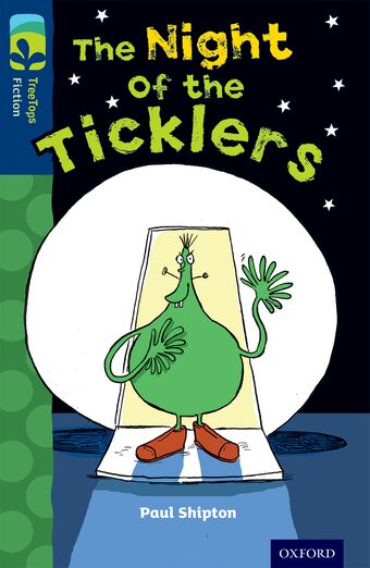TreeTops Fiction Level 14 The Night of the Ticklers book cover
