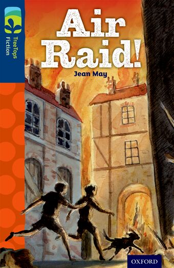 TreeTops Fiction Level 14A Air Raid! book cover