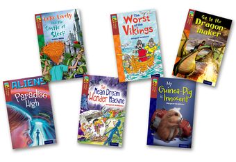 Oxford Reading Tree TreeTops Fiction Level 15A Pack of 6 book cover