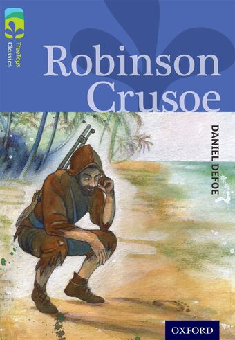 TreeTops Classics Level 17 Robinson Crusoe book cover