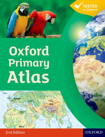 Oxford Primary Atlas book cover