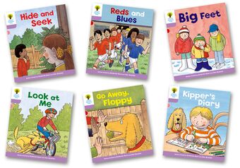 Oxford Reading Tree Biff, Chip and Kipper Level 1+ First Sentences Pack of 6 book cover