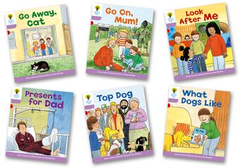 Biff, Chip and Kipper Level 1+ More First Sentences A Pack of 6 book cover