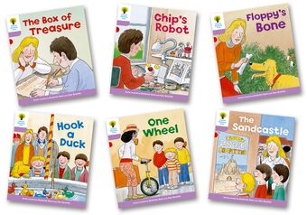 Biff, Chip and Kipper Level 1+ More First Sentences B Pack of 6 book cover