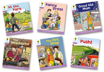 Oxford Reading Tree Biff, Chip and Kipper Level 1+ Patterned Stories Pack of 6 book cover
