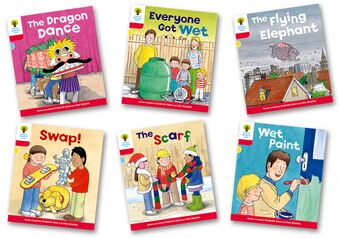 Oxford Reading Tree Biff, Chip and Kipper Level 4 More Stories B Pack of 6 book cover