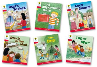 Oxford Reading Tree Biff, Chip and Kipper Level 4 More Stories C Pack of 6 book cover