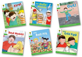 ORT Biff, Chip and Kipper Stories Decode and Develop Level 2 Pack of 6 book cover