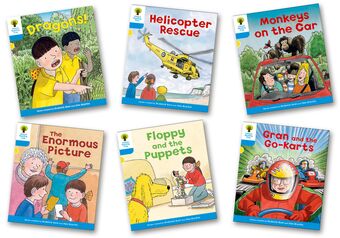 ORT Biff, Chip and Kipper Stories Decode and Develop Level 3 Pack of 6 book cover