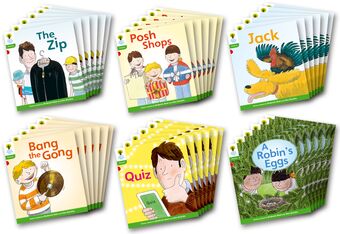 Oxford Reading Tree Floppy's Phonics Fiction Level 2 Class Pack of 36 book cover