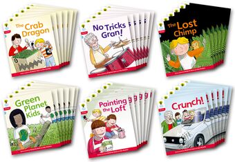Oxford Reading Tree Floppy's Phonics Fiction Level 4 Class Pack of 36 book cover