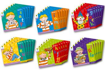 Floppy's Phonics Sounds and Letters Level 1+ Class Pack of 36 book cover