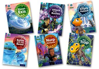 Project X Alien Adventures Turquoise Mixed Pack of 6 book cover