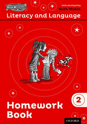 Read Write Inc Literacy & Language Year 2 Homework Book Pack of 10 book cover