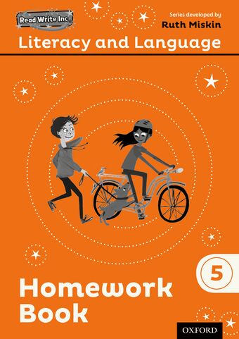 Read Write Inc Literacy & Language Year 5 Homework Book Pack of 10 book cover