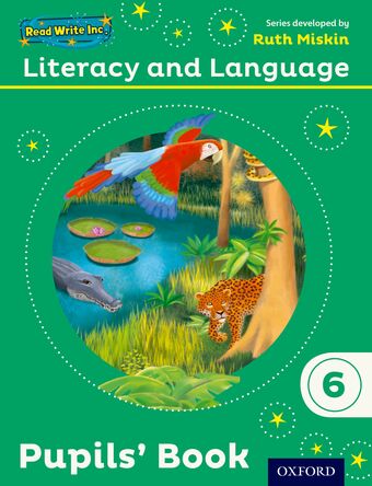 Read Write Inc Literacy & Language Year 6 Pupils' Book book cover
