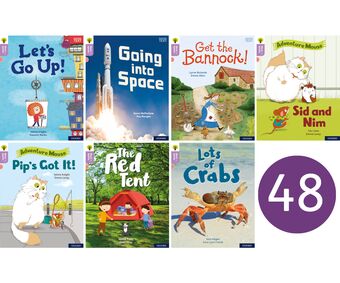 Oxford Reading Tree Word Sparks: Level 1+ Class Pack of 48 book cover