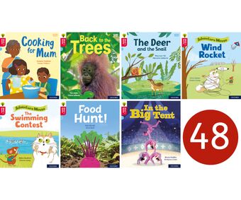 Oxford Reading Tree Word Sparks: Oxford Level 4 Class Pack of 48 book cover