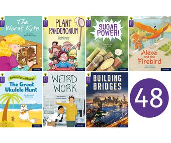 Oxford Reading Tree Word Sparks: Level 11 Class Pack of 48 book cover