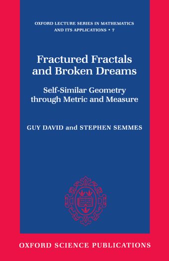 Fractured Fractals and Broken Dreams book cover