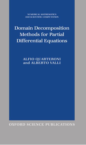 Domain Decomposition Methods for Partial Differential Equations book cover