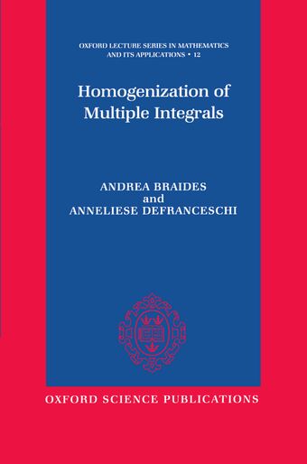 Homogenization of Multiple Integrals book cover