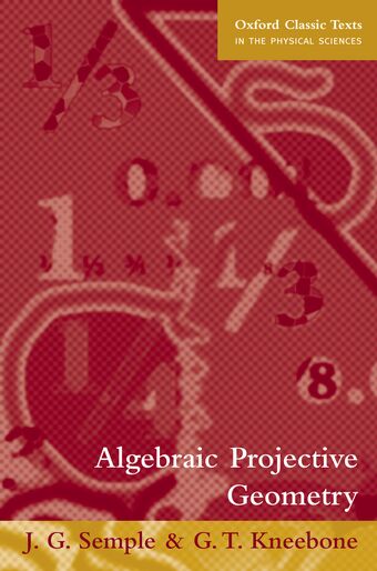 Algebraic Projective Geometry book cover