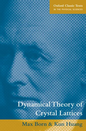 Dynamical Theory of Crystal Lattices book cover