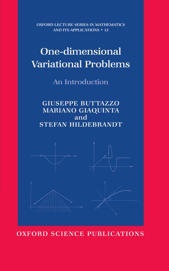 One-dimensional Variational Problems book cover