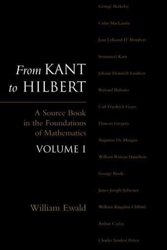 From Kant to Hilbert, Volume 1 book cover