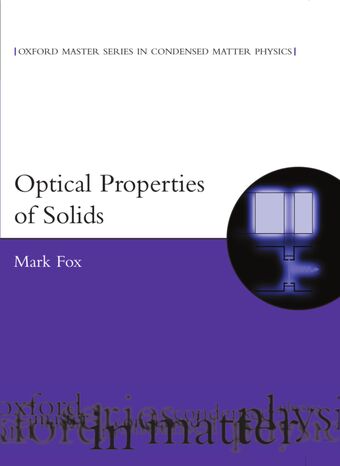 Optical Properties of Solids book cover