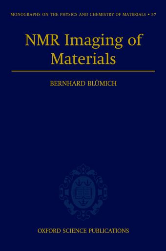 NMR Imaging of Materials book cover