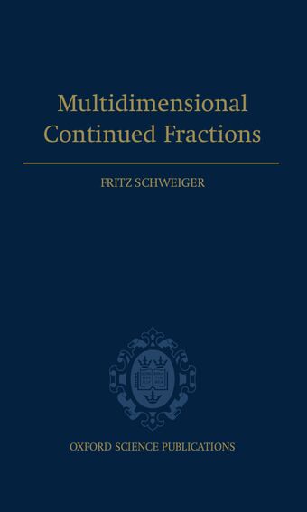 Multidimensional Continued Fractions book cover