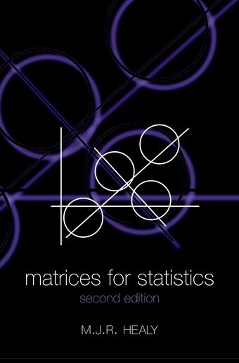 Matrices for Statistics book cover