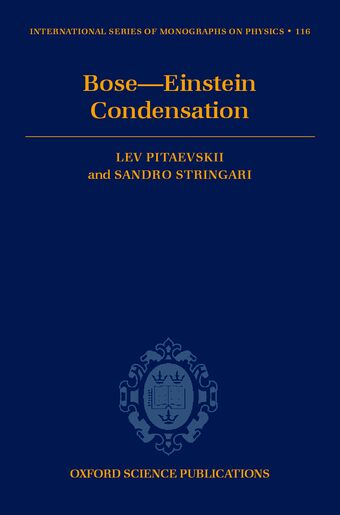 Bose-Einstein Condensation book cover