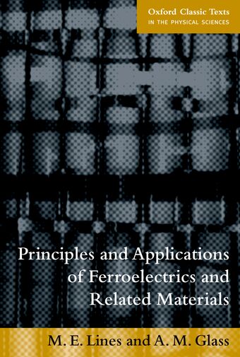 Principles and Applications of Ferroelectrics and Related Materials book cover