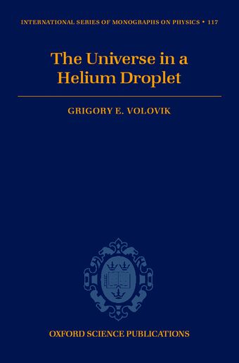 The Universe in a Helium Droplet book cover