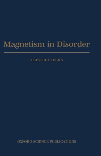 Magnetism in Disorder book cover