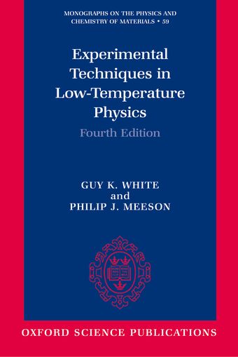 Experimental Techniques in Low-Temperature Physics book cover
