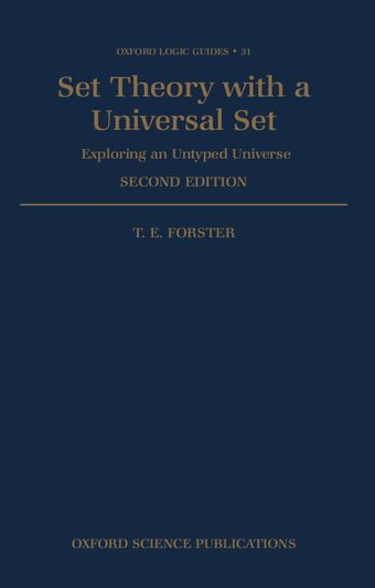 Set Theory with a Universal Set book cover