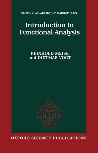 Introduction to Functional Analysis book cover