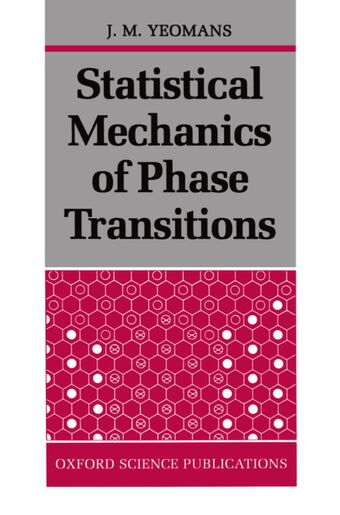 Statistical Mechanics of Phase Transitions book cover