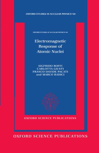 Electromagnetic Response of Atomic Nuclei book cover