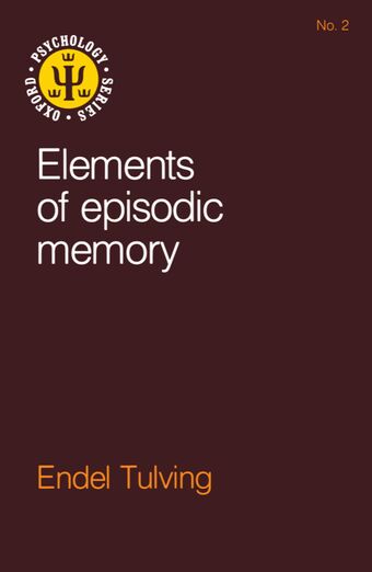 Elements of Episodic Memory book cover