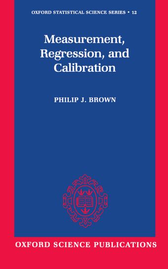 Measurement, Regression, and Calibration book cover