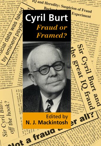 Cyril Burt book cover