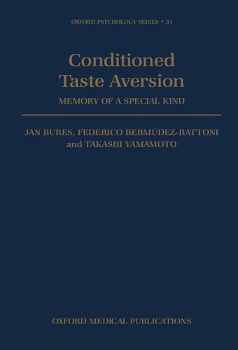 Conditioned Taste Aversion book cover