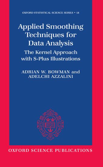 Applied Smoothing Techniques for Data Analysis book cover