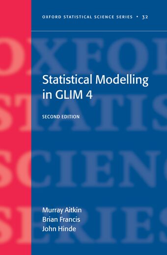 Statistical modelling in GLIM4 book cover