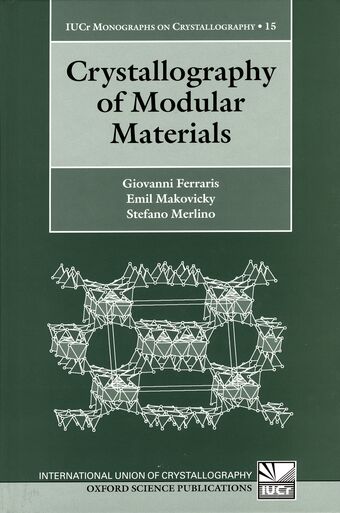 Crystallography of Modular Materials book cover